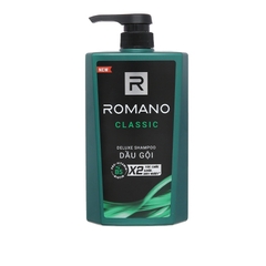Dầu Gội Hương Nước Hoa Romano Classic Tóc Chắc Khoẻ 650g