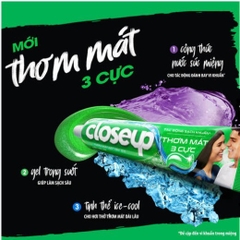 Kem Đánh Răng Closeup Thái Lan 180g