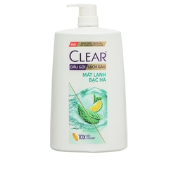 Dầu Gội Sạch Gàu Clear Mát Lạnh Bạc Hà 1.4kg