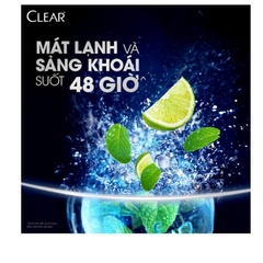 Dầu Gội Sạch Gàu Clear Mát Lạnh Bạc Hà 1.4kg