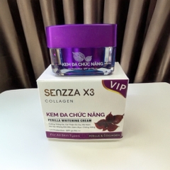 Kem Face Senzza X3 Đa Chức Năng Perilla Whitening Cream Tía tô 20g