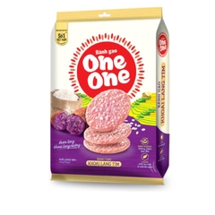 Bánh Gạo Vị Khoai Lang Tím One One Gói 166g ( 20 cái)