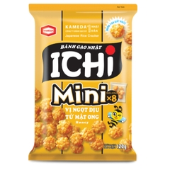 Bánh Gạo ICHI MINI Vị Mật Ong Gói 120g KAMEDA, Vị Tom Yum 75g KAMEDA