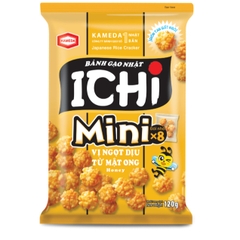 Bánh Gạo ICHI MINI Vị Mật Ong Gói 120g KAMEDA, Vị Tom Yum 75g KAMEDA
