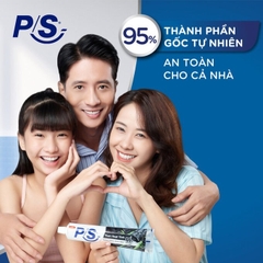 Kem Đánh Răng P/S Than Hoạt Tính Trắng Răng Lành Tính 180g
