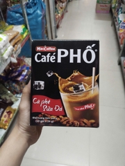 Cà Phê PHỐ - Cafe Sữa Đá ( 10 Gói X24G ) VÀ Đen Đá ( 10 Gói X16G )