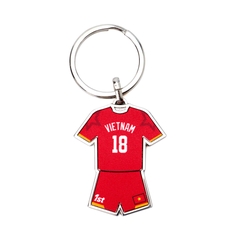 Metal Football Jersey Keychain – Vietnam 2018 Jersey