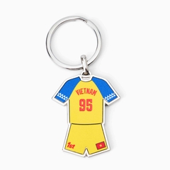 Metal Football Jersey Keychain – Vietnam 1995 Jersey