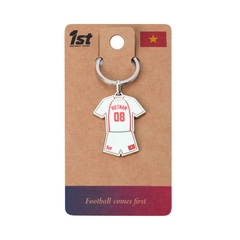 Metal Football Jersey Keychain – Vietnam 2008 Jersey