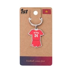 Metal Football Jersey Keychain – Vietnam 2024 Jersey
