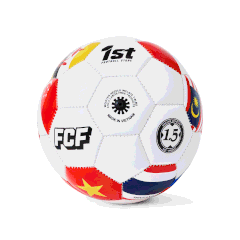 Mini Football Souvenir Size 1.5 – PVC Hand-Stitched with ASEAN Flags
