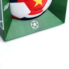 Mini Football Souvenir Size 1.5 – PVC Hand-Stitched with ASEAN Flags