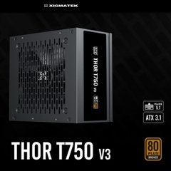 Nguồn Xigmatek Thor T750 V3 750W | 80 Plus Bronze