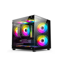 VỎ CASE CENTAUR HYPER GAMING - Đen | M-ATX, Chưa Kèm FAN