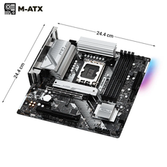 Mainboard ASROCK B760M PRO RS DDR4( Hỗ trợ tốt nhất dòng CPU Core I5 14500 trở lại )
