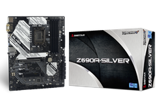 Mainboard BIOSTAR Z690A SILVER (WIFI, Bluetooth) (Intel Z690, Socket 1700, ATX, 4 khe Ram DDR4)
