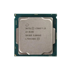 CPU INTEL CORE I3 8100 (3.60GHZ, 6M, 4 CORES 4 THREADS)