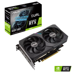 VGA ASUS Dual GeForce RTX 3060 V2 OC 12GB GDDR6 (DUAL-RTX3060-O12G-V2)