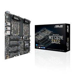 Mainboard ASUS WS C621E SAGE (Dual CPU Workstations) (Intel C621, LGA 3647, ATX, 12 Khe RAM DDR4)
