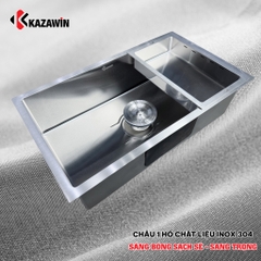 Chậu Rửa Bát 1 Hố Âm Bàn Đá KCRB 7800