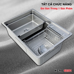 Chậu Rửa Bát 1 Hố KCRB 6201