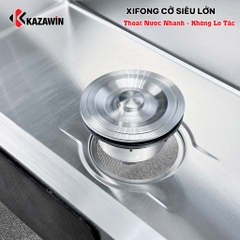 Chậu Rửa Bát 1 Hố Âm Bàn Đá KCRB 7800