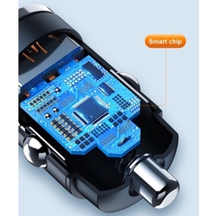 Tẩu sạc xe hơi Rockspace H15 cổng kép A+C PD 30W Car nhỏ gọn sạc không nóng máy BH 12 tháng