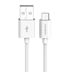 Dây cáp sạc nhanh Rockspace chuẩn mirco S08 100cm - Hàng chính hãng bảo hành 12 tháng lỗi 1 đổi 1