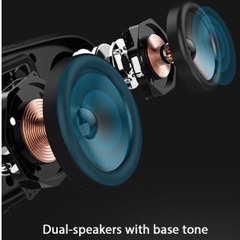 Loa không dây bluetooth DEVIA life style nghe nhạc 8h liên tục, có mic hỗ trợ cuộc gọi hàng chính hãng bảo hành 1 năm