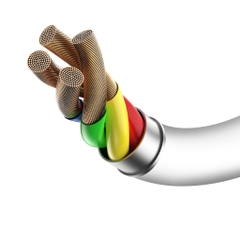 Dây cáp sạc nhanh Rockspace chuẩn mirco S08 100cm - Hàng chính hãng bảo hành 12 tháng lỗi 1 đổi 1