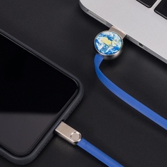 Dây cáp sạc nhanh iPhone Rockspace Hệ mặt trời Orb Series, sản phẩm chính hãng bảo hành 12 tháng 1 đổi 1.