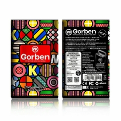 Pin sạc dự phòng chính hãng WK Gorben 10,000 mAh nhôm nguyên khối cho iphone samsung bảo hành năm