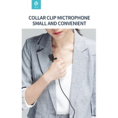 Micro Thu âm Live stream có dây cho iPhone, Samsung, Oppo DEVIA smart series hàng chính hãng bảo hành 12 tháng