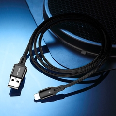 Dây Sạc nhanh IP Rockspace R2 chuẩn sạc nhanh dây dù dài 1m siêu bền-Hàng bảo hành 12 tháng