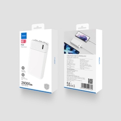 Pin sạc dự phòng Rockspace P100 dung lượng thực 20000mAh, sạc nhanh không nóng máy cho iphone, samsung Hàng chính hãng