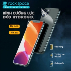 Kính cường lực PPF dẻo Rockspace cho iphone và mọi dòng điện thoại dán mặt trước mặt sau full viền