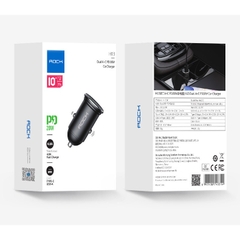 Tẩu sạc xe hơi Rockspace H13 cổng kép A + C PD 20W , nhỏ gọn sạc không nóng máy hàng chính hãng có bảo hành 12 tháng