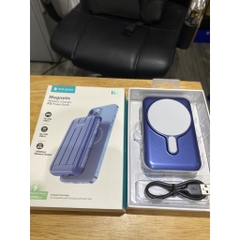 Pin sạc dự phòng không dây Magnetic Wireless Rockspace P99 sạc nhanh, chuẩn PD cho iPhone và androind - Hàng chính hãng