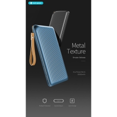 Pin dự phòng nhôm nguyên khối hỗ trợ sạc nhanh Rockspace Evo 10.000 mAh - Hàng chính hãng bảo hành 12 tháng