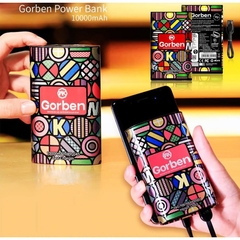 Pin sạc dự phòng chính hãng WK Gorben 10,000 mAh nhôm nguyên khối cho iphone samsung bảo hành năm