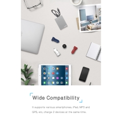 Tẩu sạc trên xe hơi Rockspace Sitor 2 cổng USB