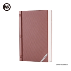 Pin sạc dự phòng WK Bene dung lượng 10.000 mAh hình quyển sách, sạc nhanh, dung lượng thực bảo hành 12 tháng
