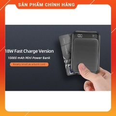 Pin dự phòng cao cấp Rockspace mini P65 10.000 mAh hỗ trợ sạc nhanh chuẩn PD