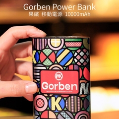 Pin sạc dự phòng chính hãng WK Gorben 10,000 mAh nhôm nguyên khối cho iphone samsung bảo hành năm