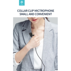 Micro Thu âm Live stream có dây cho iPhone DEVIA smart series hàng chính hãng