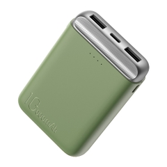 Sạc dự phòng mini chính hãng Rockspace P71 dung lượng 10.000 mAh  cho điện thoại iphone, Samsung, huawei, Oppo