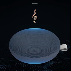Loa Bluetooth Mini Không Dây DEVIA Kinton fabric có micro nghe nhạc gọi điện 120 phút BH 1 năm