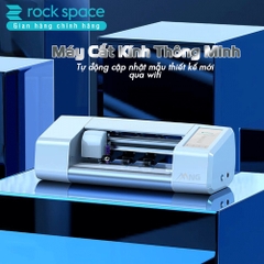 Máy cắt kính cường lực, Cắt dán lưng Rockspace cho iPhone, iPad, máy tính bảng, đồng hồ smartwatch, Camera