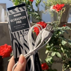 Cáp sạc chân lightning WK-WDC041 cho iphone,  dây tròn fast speed cable màu trắng - Hàng chính hãng có bảo hành