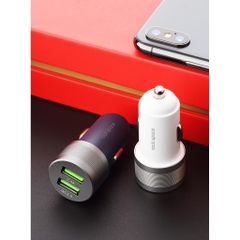 Tẩu sạc trên xe hơi Rockspace Sitor 2 cổng USB